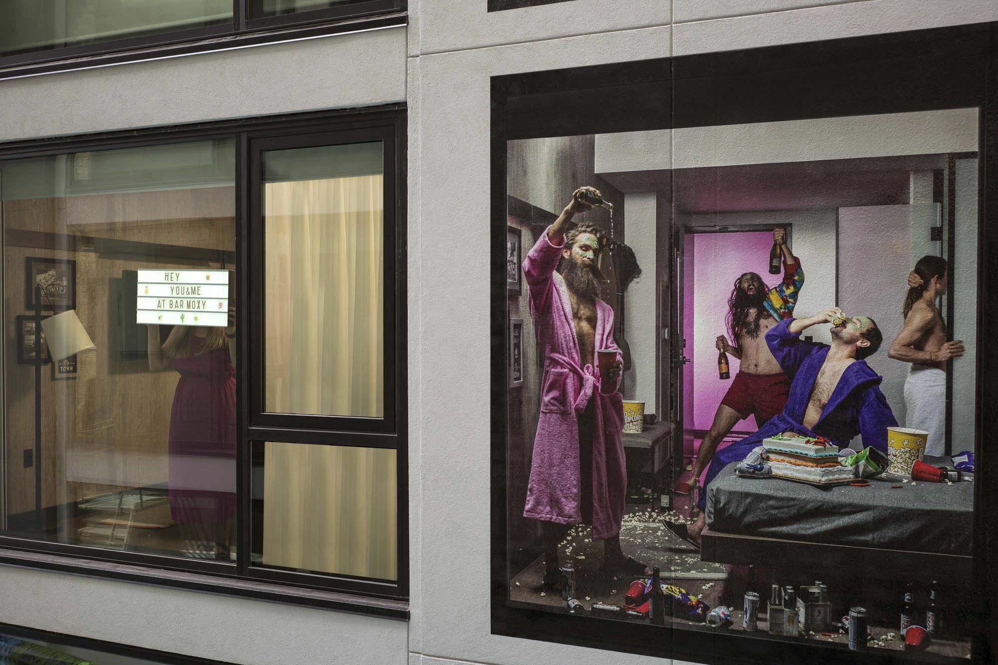 Moxy Chicago Downtown Hotell Exteriör bild