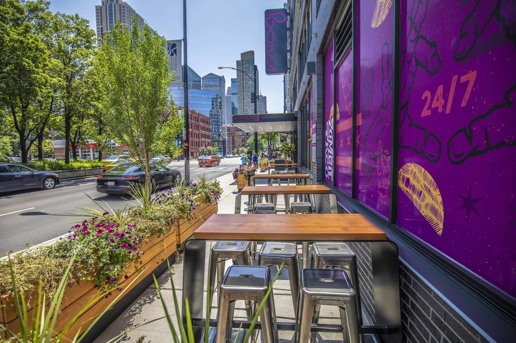 Moxy Chicago Downtown Hotell Exteriör bild