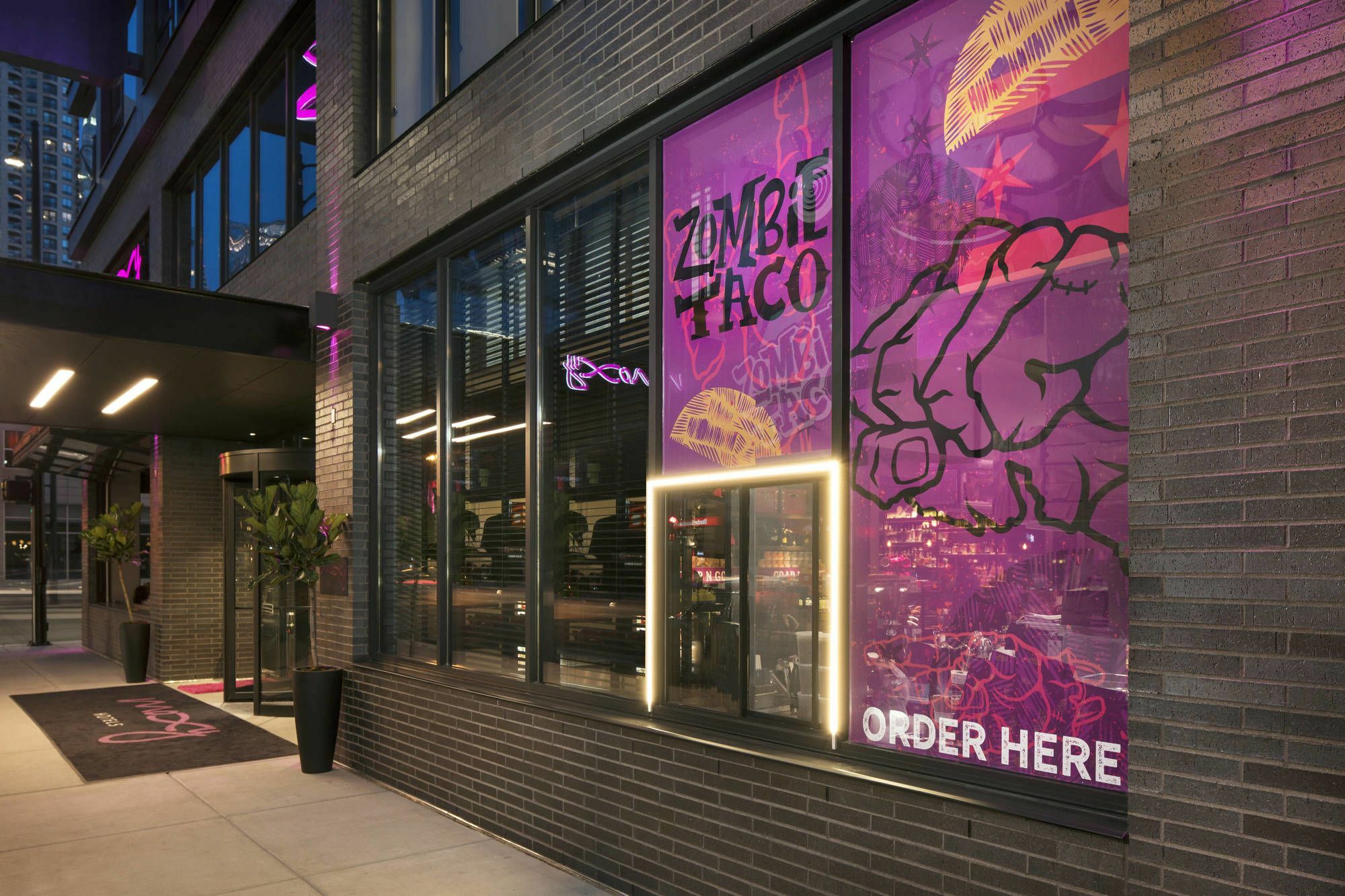 Moxy Chicago Downtown Hotell Exteriör bild